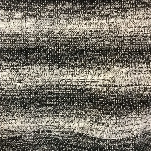 Loft Factory Black Grey Knit Drawstring Dress L - Picture 4 of 6